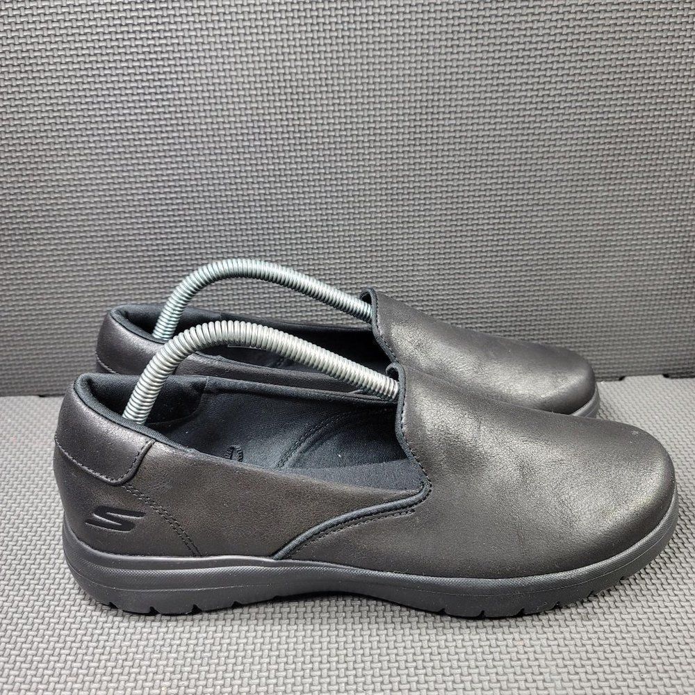 Womens Sz 9.5 Black Skechers On The Go Flex Lavish